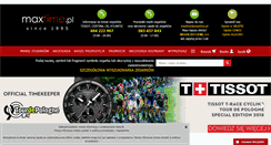 Desktop Screenshot of maxtime.pl