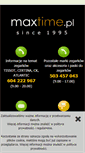 Mobile Screenshot of maxtime.pl